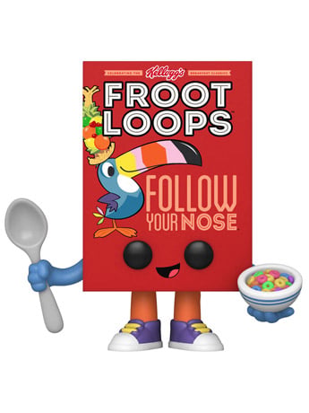 Pop! Foodies: Kelloggs - Froot Loops Cereal Box Gallery Image 2