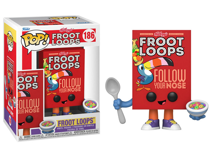 Pop! Foodies: Kelloggs - Froot Loops Cereal Box Gallery Image 1