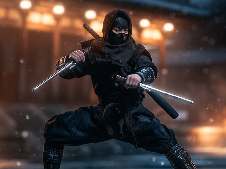 Shadow Ninja (Black) 1/12 Scale Figure Gallery Image 1