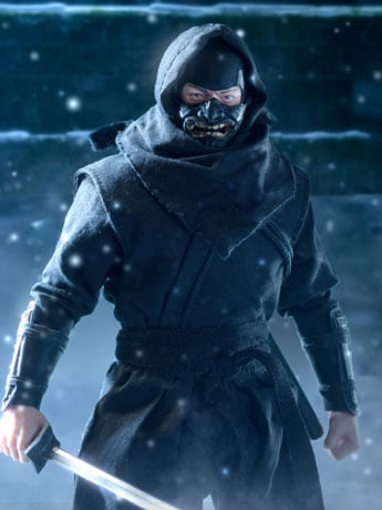 Shadow Ninja (Black) 1/12 Scale Figure Gallery Image 2