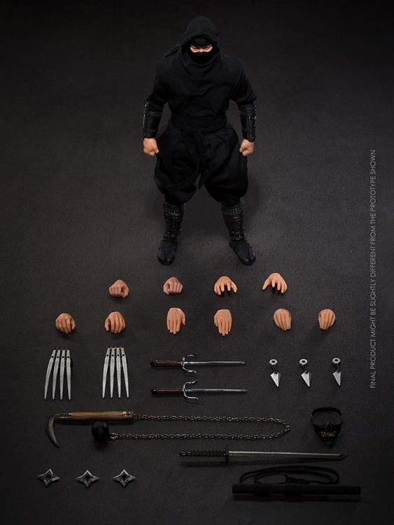 Shadow Ninja (Black) 1/12 Scale Figure Gallery Image 5