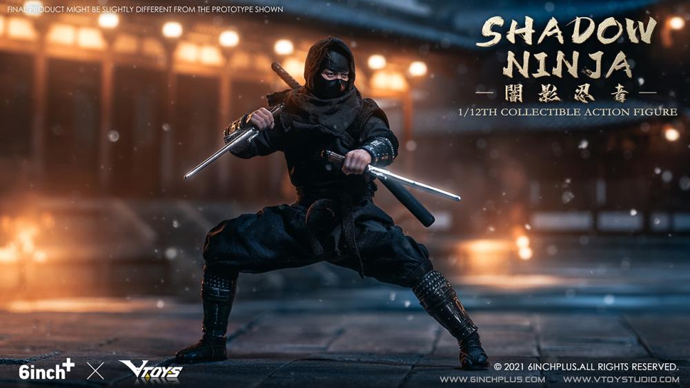 Shadow Ninja (Black) 1/12 Scale Figure Gallery Image 4