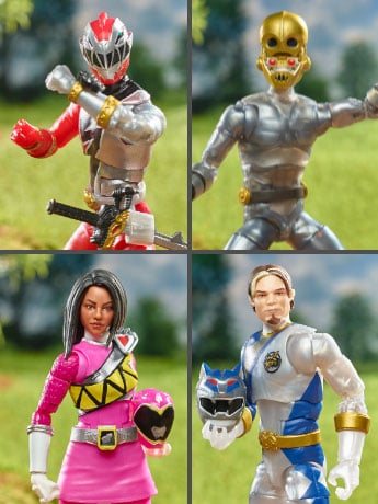 Power Rangers Lightning Collection Wave 11 Set of 4 Figures