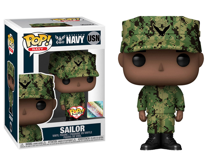 Pops! with Purpose US Navy Sailor Male 1 Working Uniform Gallery Image 1
