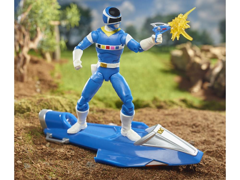 Power Rangers Lightning Collection Deluxe Blue Ranger & Galaxy Glider Gallery Image 4