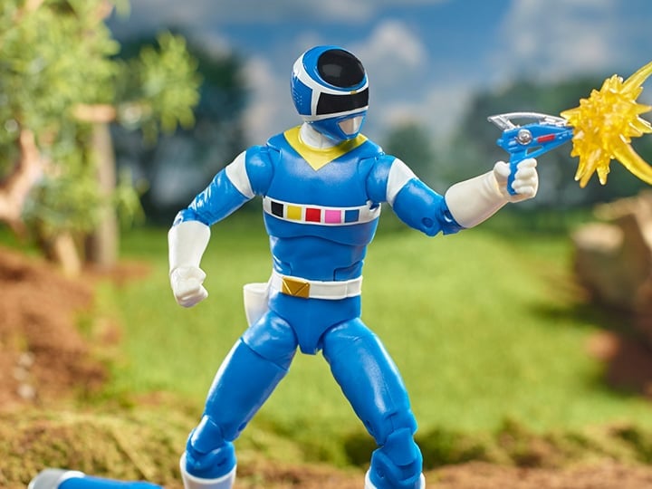 Power Rangers Lightning Collection Deluxe Blue Ranger & Galaxy Glider Gallery Image 1