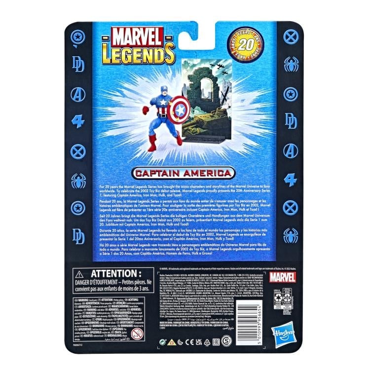 Marvel Legends 20th Anniversary Series Captain America Action Figure Gallery Image 19