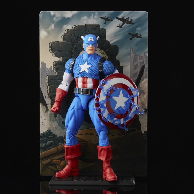 Marvel Legends 20th Anniversary Series Captain America Action Figure Gallery Image 6