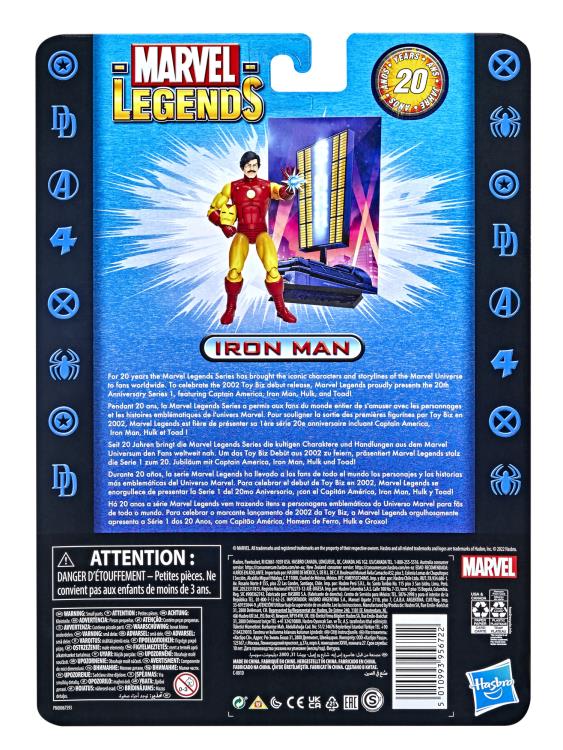 Marvel Legends 20th Anniversary Series Iron Man Action Figure Gallery Image 13