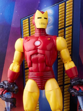 Marvel Legends 20th Anniversary Series Iron Man Action Figure Gallery Image 2