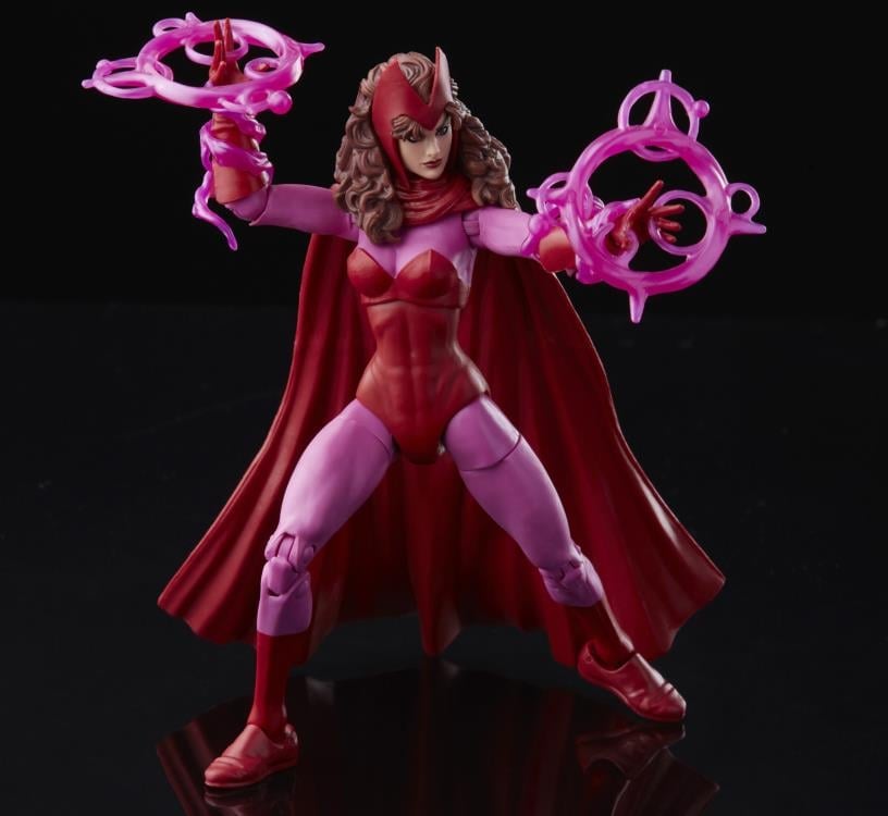 Marvel Legends Retro Collection Scarlet Witch Action Figure Gallery Image 3