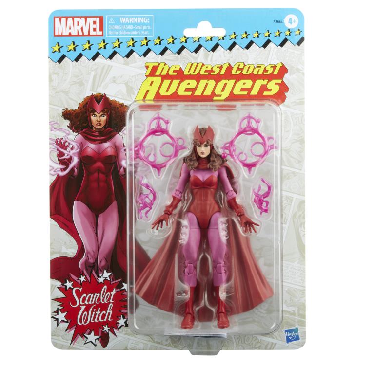 Marvel Legends Retro Collection Scarlet Witch Action Figure Gallery Image 8