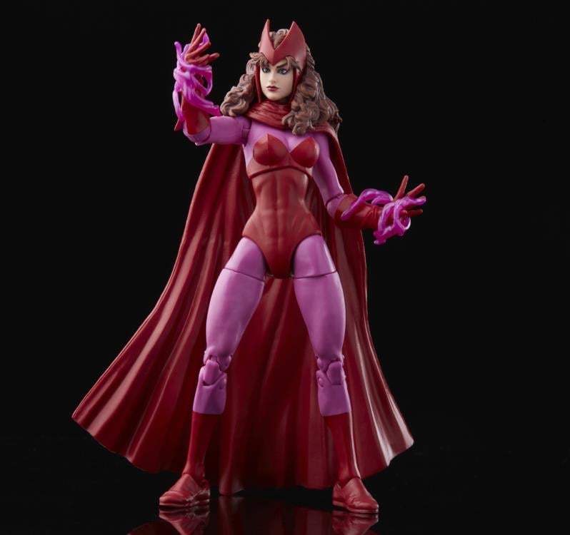 Marvel Legends Retro Collection Scarlet Witch Action Figure Gallery Image 4