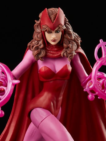 Marvel Legends Retro Collection Scarlet Witch Action Figure Gallery Image 2