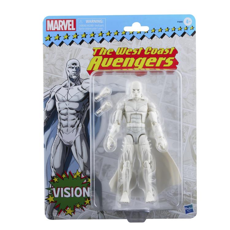 Marvel Legends Retro Collection Vision (White Ver.) Action Figure Gallery Image 12