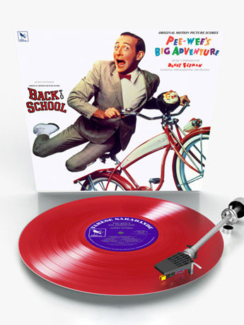 Pee-Wee's Big Adventure/Back to School Original Motion Picture Soundtrack Vinyl LP Gallery Image 2