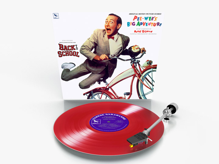 Pee-Wee's Big Adventure/Back to School Original Motion Picture Soundtrack Vinyl LP Gallery Image 1