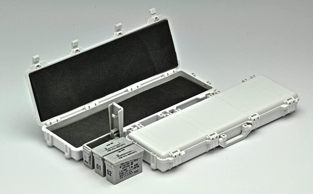 Little Armory LD038 Military Hard Case A3 (White x Gray) 1/12 Scale Accessory Set Gallery Image 3