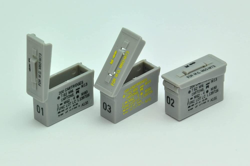 Little Armory LD038 Military Hard Case A3 (White x Gray) 1/12 Scale Accessory Set Gallery Image 5