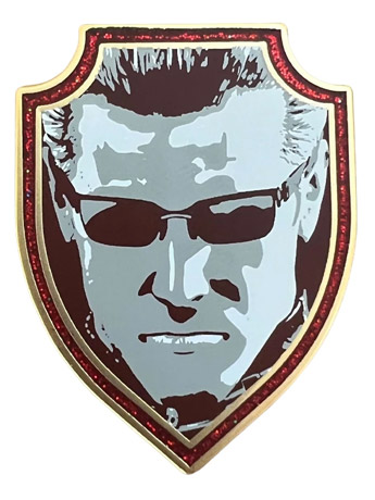 Resident Evil 25th Anniversary Albert Wesker Enamel Pin Gallery Image 2