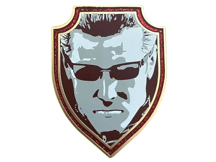 Resident Evil 25th Anniversary Albert Wesker Enamel Pin Gallery Image 1