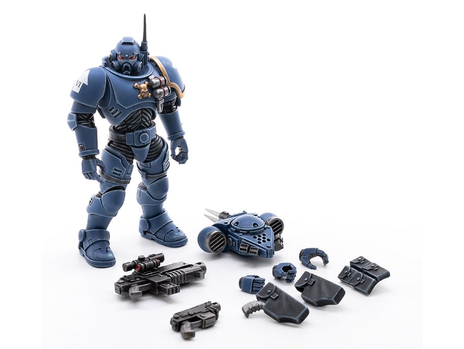 Warhammer 40K Ultramarines Infiltrators Box of 4 1/18 Scale Figures Gallery Image 6