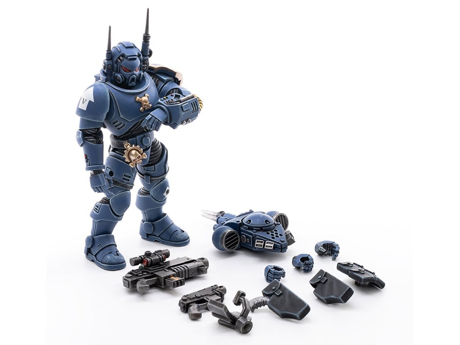 Warhammer 40K Ultramarines Infiltrators Box of 4 1/18 Scale Figures Gallery Image 8