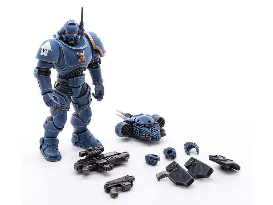 Warhammer 40K Ultramarines Infiltrators Box of 4 1/18 Scale Figures Gallery Image 4