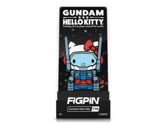 Sanrio x Gundam FiGPiN #779 Guntank Hello Kitty Limited Edition Gallery Image 4