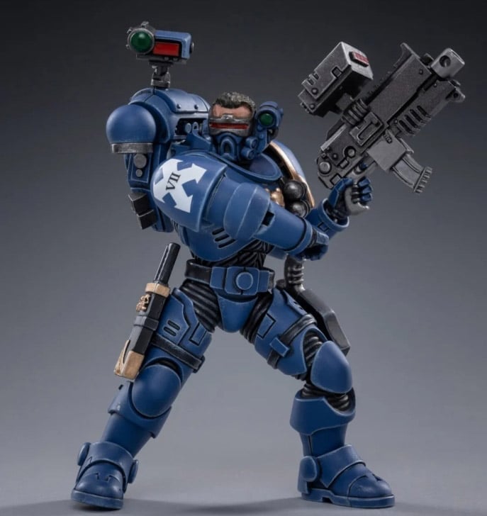 Warhammer 40K Ultramarines Incursors Box of 4 1/18 Scale Figures Gallery Image 3