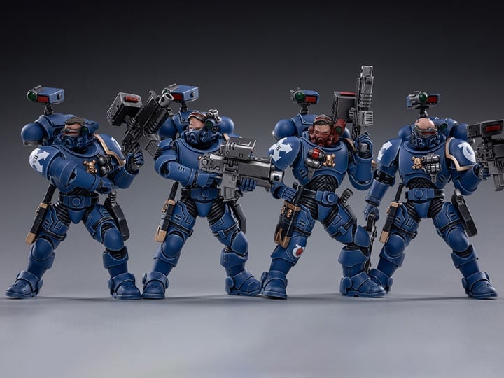 Warhammer 40K Ultramarines Incursors Box of 4 1/18 Scale Figures Gallery Image 1