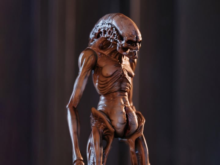 Alien: Resurrection The Newborn 1:18 Scale PX Previews Exclusive Figure Gallery Image 1