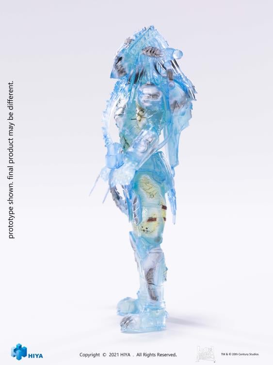 Alien vs. Predator: Requiem Wolf Predator (Active Camouflage) 1:18 Scale PX Previews Exclusive Figure Gallery Image 4