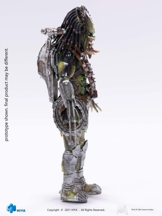 Alien vs. Predator: Requiem Wolf Predator (Battle Damage) 1:18 Scale PX Previews Exclusive Figure Gallery Image 6