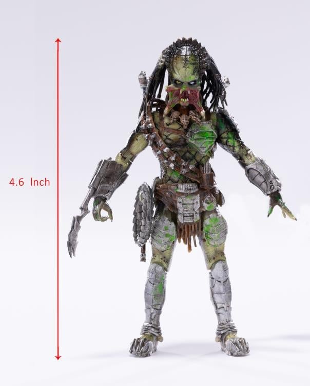 Alien vs. Predator: Requiem Wolf Predator (Battle Damage) 1:18 Scale PX Previews Exclusive Figure Gallery Image 3