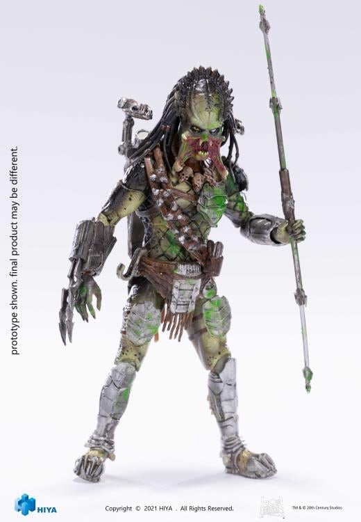 Alien vs. Predator: Requiem Wolf Predator (Battle Damage) 1:18 Scale PX Previews Exclusive Figure Gallery Image 8