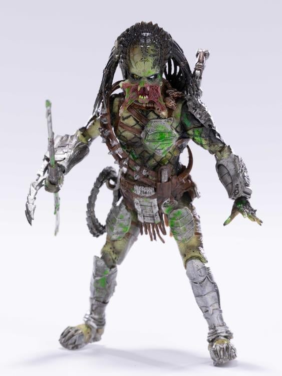 Alien vs. Predator: Requiem Wolf Predator (Battle Damage) 1:18 Scale PX Previews Exclusive Figure Gallery Image 7