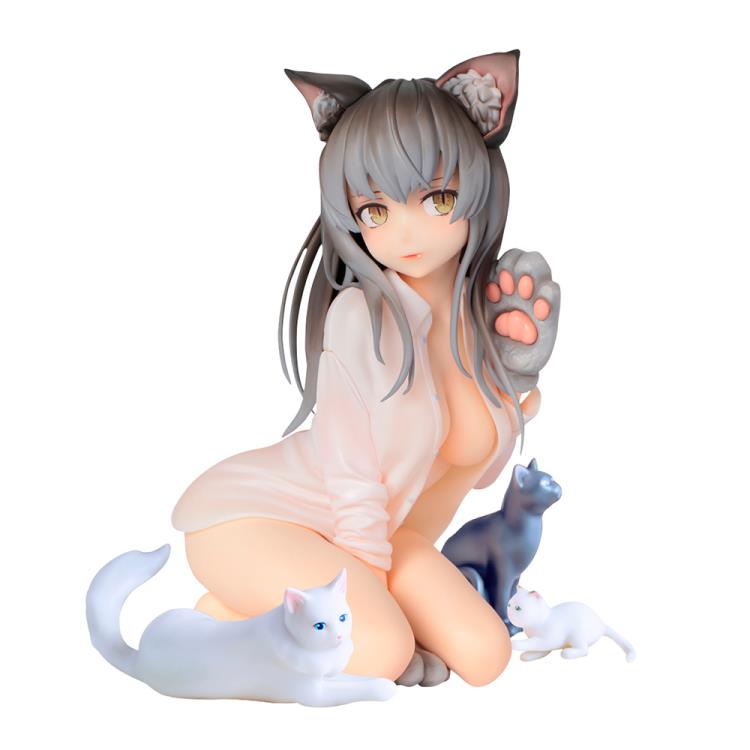 Koyafu Catgirl Mia 1/7 Scale Limited Edition Figure with Bonus Gallery Image 3