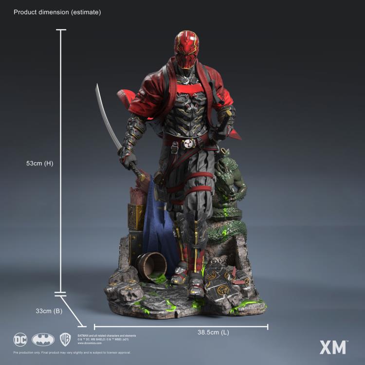 DC Premium Collectibles Samurai Series Red Hood 1/4 Scale Limited Edition Statue Gallery Image 19