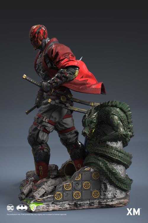 DC Premium Collectibles Samurai Series Red Hood 1/4 Scale Limited Edition Statue Gallery Image 7