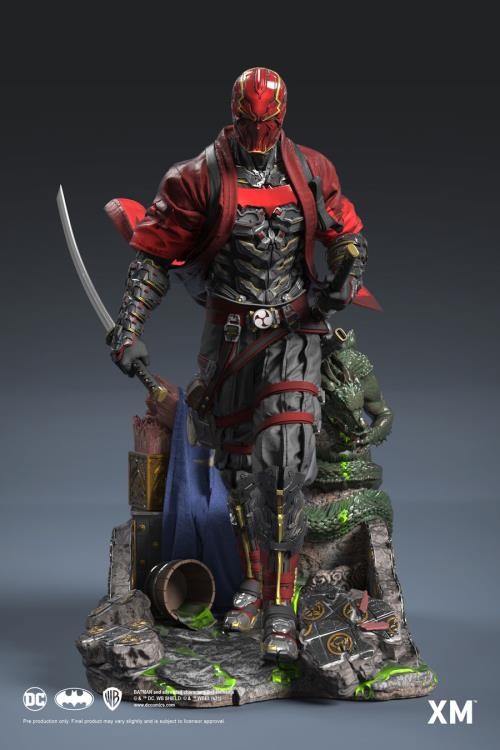 DC Premium Collectibles Samurai Series Red Hood 1/4 Scale Limited Edition Statue Gallery Image 3