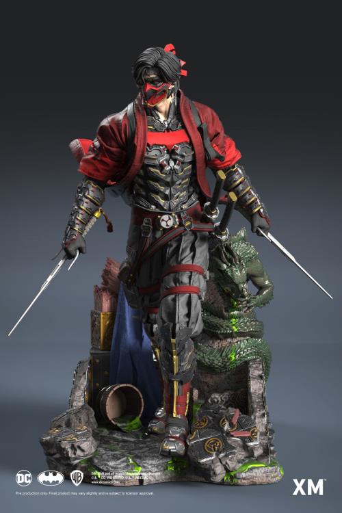 DC Premium Collectibles Samurai Series Red Hood 1/4 Scale Limited Edition Statue Gallery Image 9