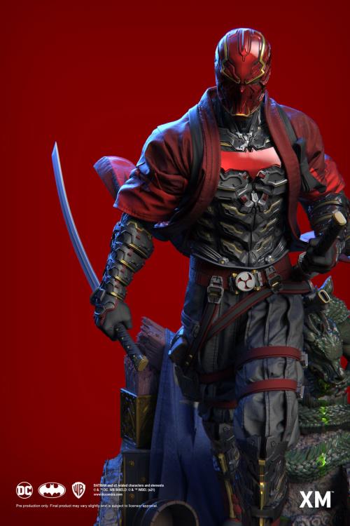 DC Premium Collectibles Samurai Series Red Hood 1/4 Scale Limited Edition Statue Gallery Image 12