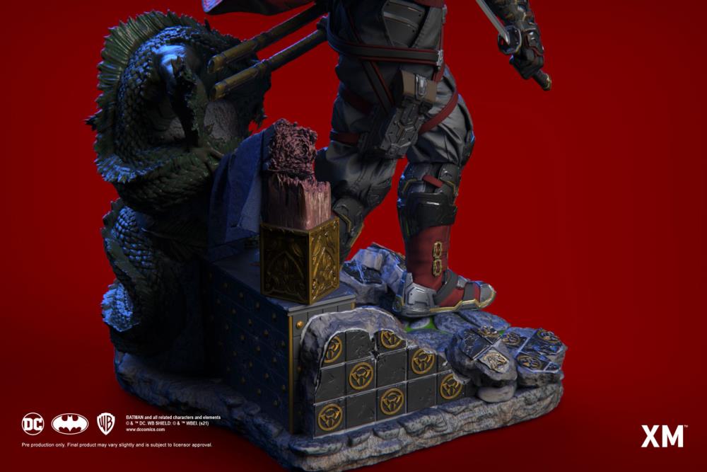 DC Premium Collectibles Samurai Series Red Hood 1/4 Scale Limited Edition Statue Gallery Image 17