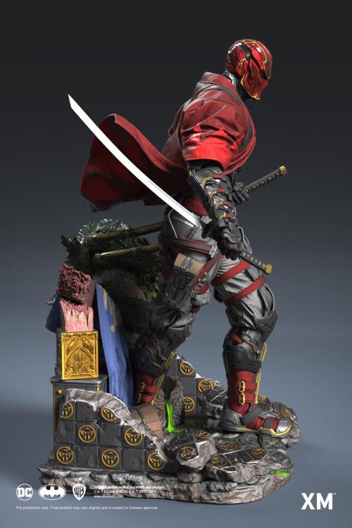 DC Premium Collectibles Samurai Series Red Hood 1/4 Scale Limited Edition Statue Gallery Image 5