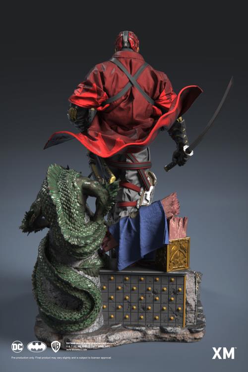 DC Premium Collectibles Samurai Series Red Hood 1/4 Scale Limited Edition Statue Gallery Image 6