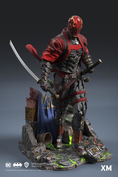 DC Premium Collectibles Samurai Series Red Hood 1/4 Scale Limited Edition Statue Gallery Image 4