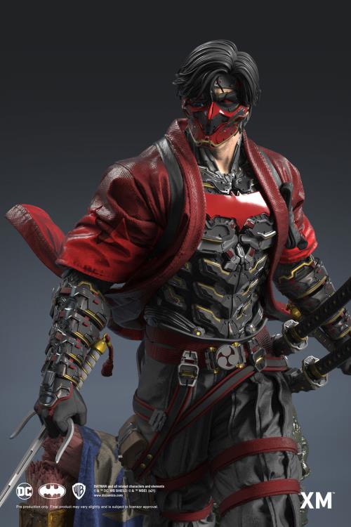 DC Premium Collectibles Samurai Series Red Hood 1/4 Scale Limited Edition Statue Gallery Image 11
