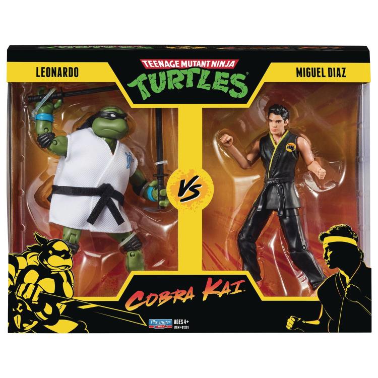 Teenage Mutant Ninja Turtles x Cobra Kai Leonardo vs. Miguel Diaz Two-Pack Gallery Image 6