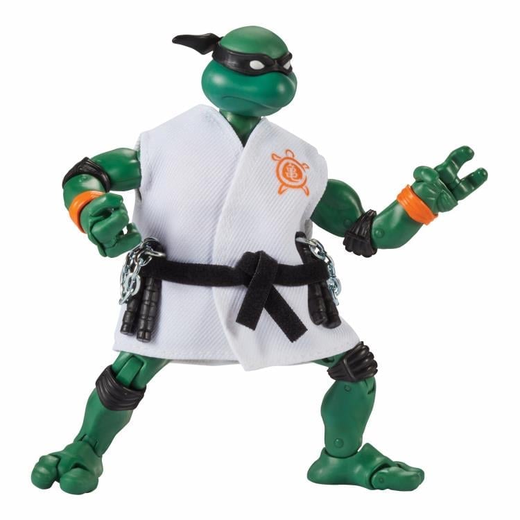 Teenage Mutant Ninja Turtles x Cobra Kai Michelangelo vs. Daniel LaRusso Two-Pack Gallery Image 4